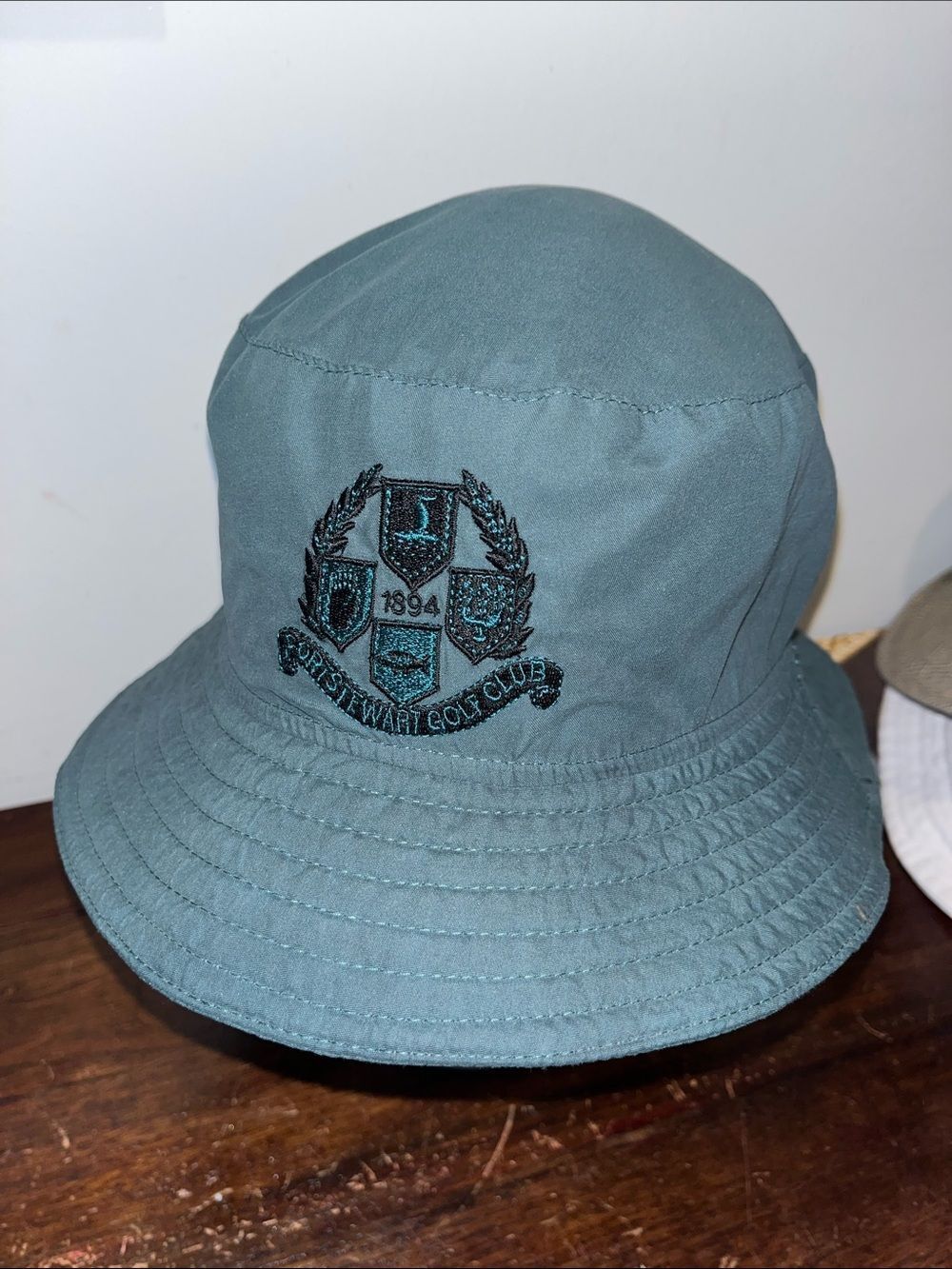 Sunderland of Scotland Made waterproof bucket golf cap hat Portstewart N Ireland